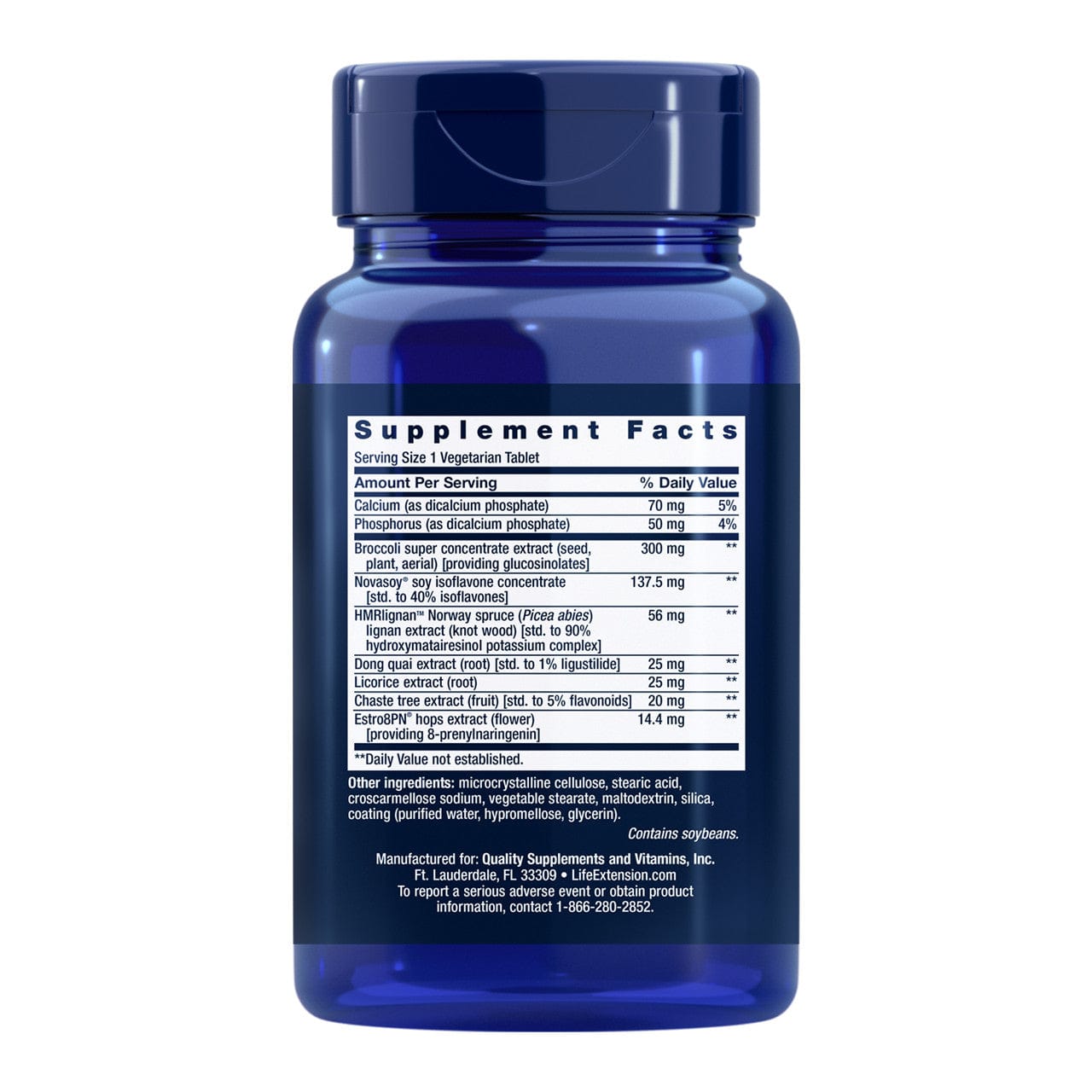 Life Extension Estrogen For Women - 30 vegetarian tabs