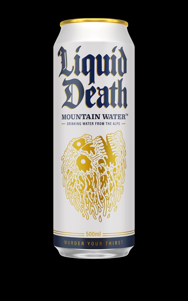 Liquid Death Mountain Water 500ml, Liquid Death