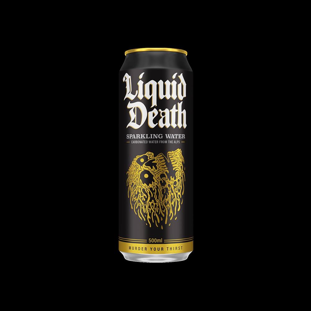 Liquid Death Sparkling Water 500ml, Liquid Death