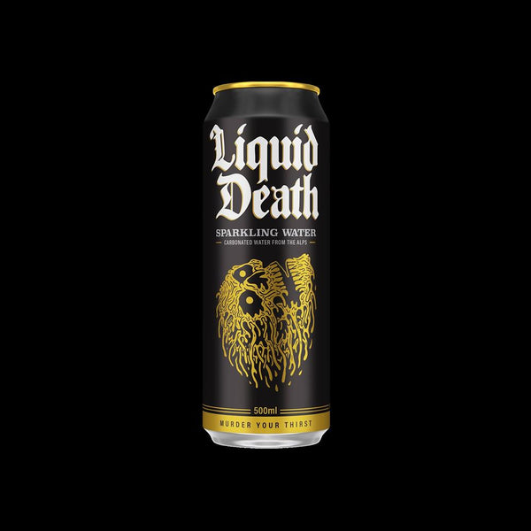 Liquid Death Sparkling Water 500ml, Liquid Death