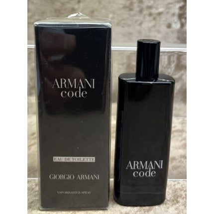 Armani Code Giorgio Armani Eau De Toilette 0.5 fl. oz. 15 ml Spray Sealed Box