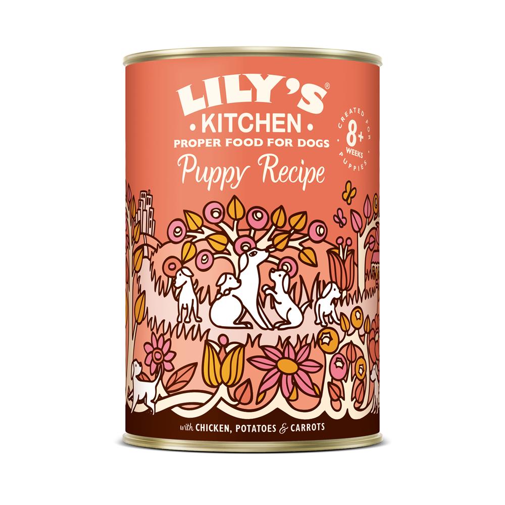 Chicken Dinner for Puppies 400g, Lilys Kitchen