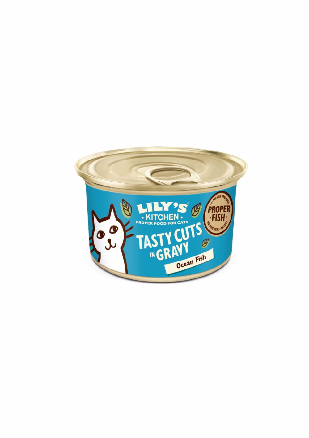 Tasty Cuts Ocean Fish Complete Wet Food 85g, Lilys Kitchen