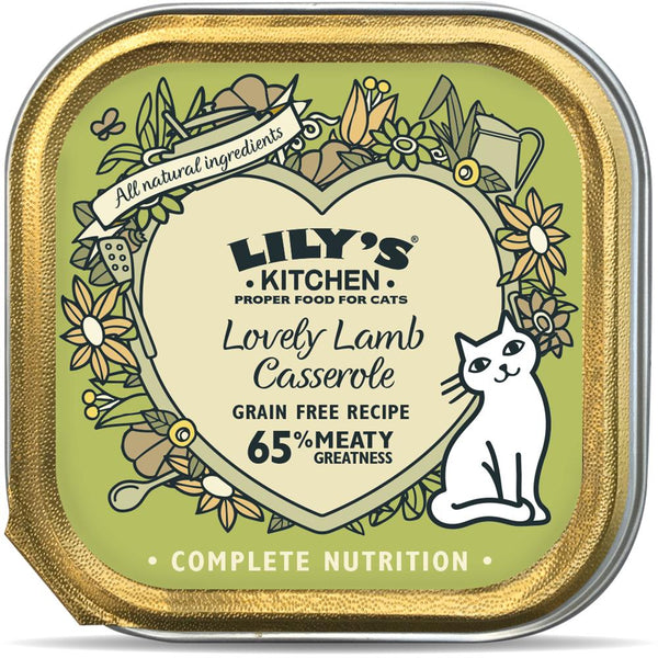 Lily's Kitchen Lovely Lamb Casserole for Cats 85g, Lilys Kitchen