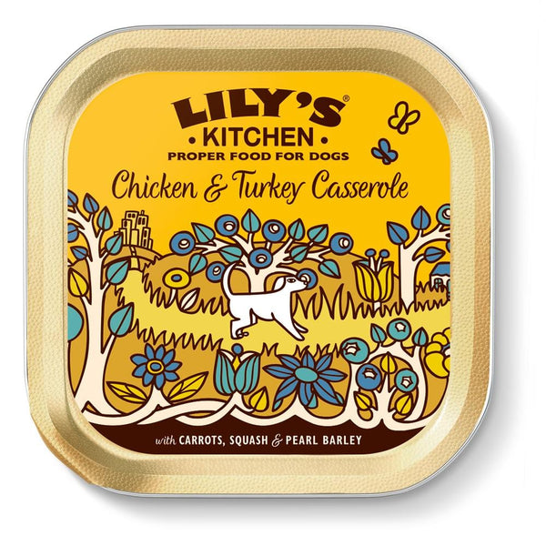 Chicken and Turkey 150g Tray, Lilys Kitchen