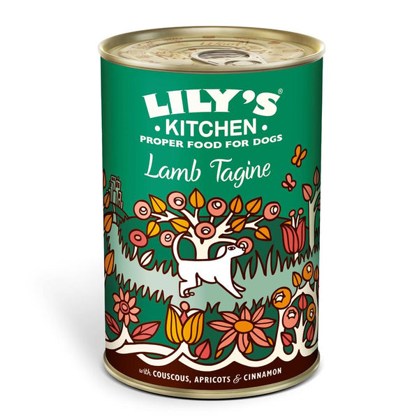 Lamb Tagine Dog Complete Wet Food 400g, Lilys Kitchen