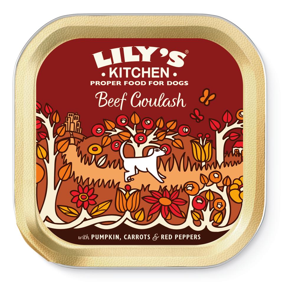 Beef Goulash Dog Complete Wet Food 150g, Lilys Kitchen