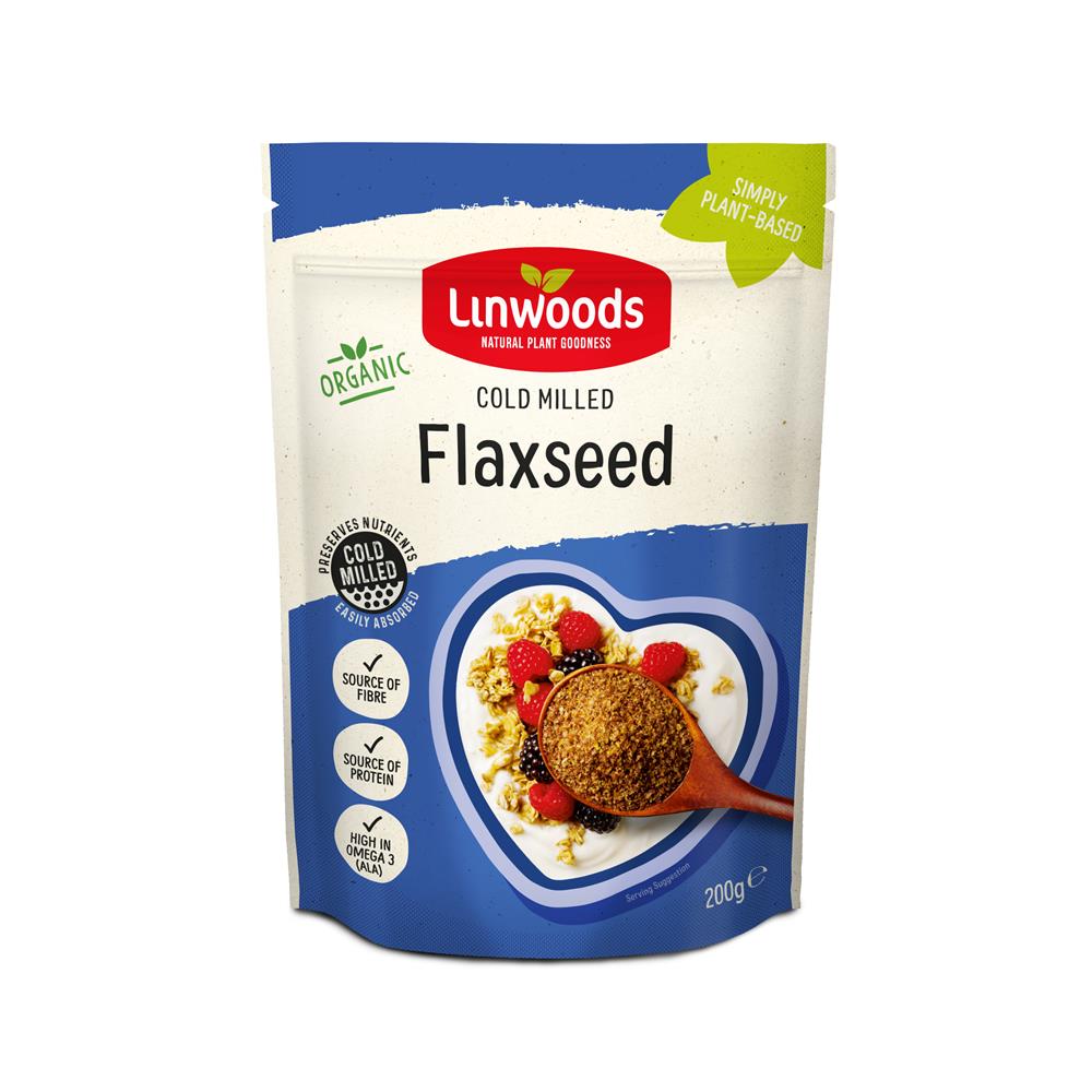 Milled Organic Flaxseed 200g, Linwoods