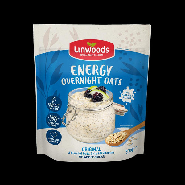 Linwoods Overnight Oats Original Energy 300g, Linwoods