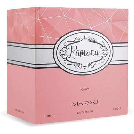 Ramona for Her EDP by Maryaj Exquisite Fruity Floral Eau de Parfum with Bergamot Red Fruits Tuberose and Amber 100ml