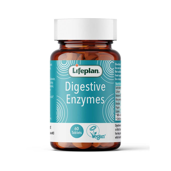 Digestive Enzymes 60 Tablets, Lifeplan