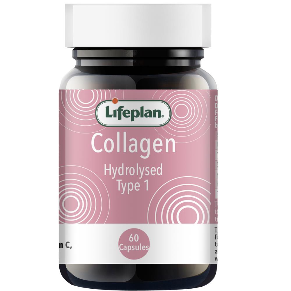 Collagen Capsules Hydrolysed Type 1 x 60, Lifeplan