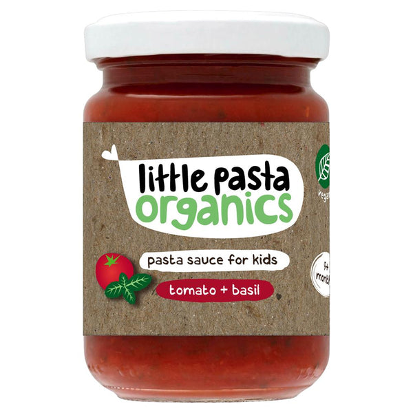 Little Pasta Organics Tomato & Basil Sauce 130g, Little Pasta Organics