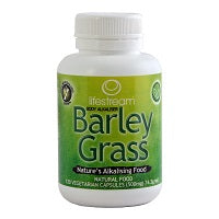 Organic Barley Grass 500mg 120 Capsules, Lifestream