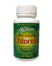 Chlorella 200mg 300 Tablets, Lifestream