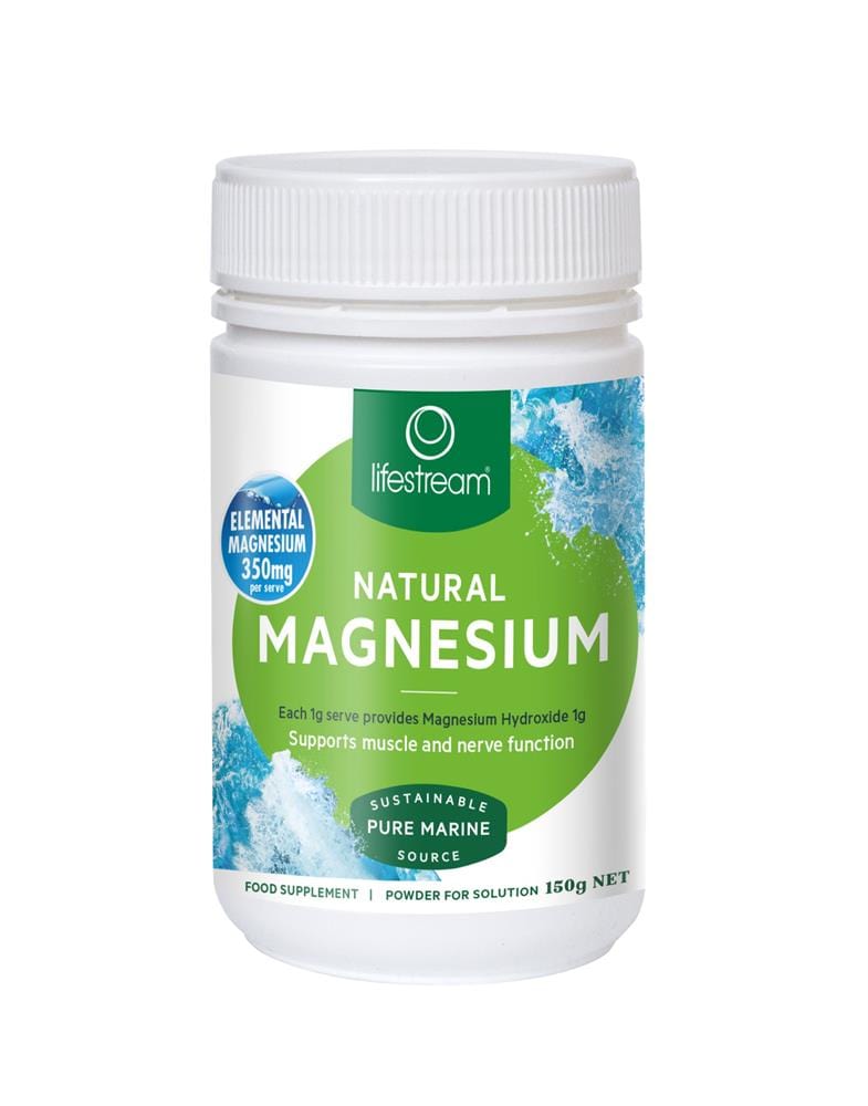 Natural Magnesium 150g, Lifestream