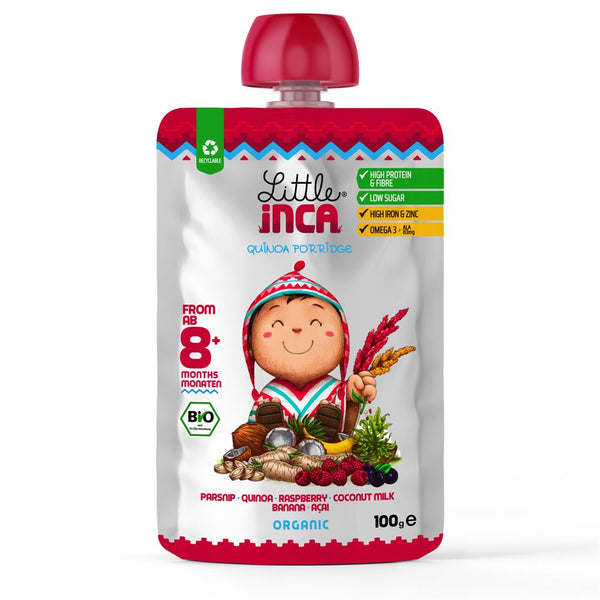 8m+ Organic Quinoa Porridge 100g, Little Inca