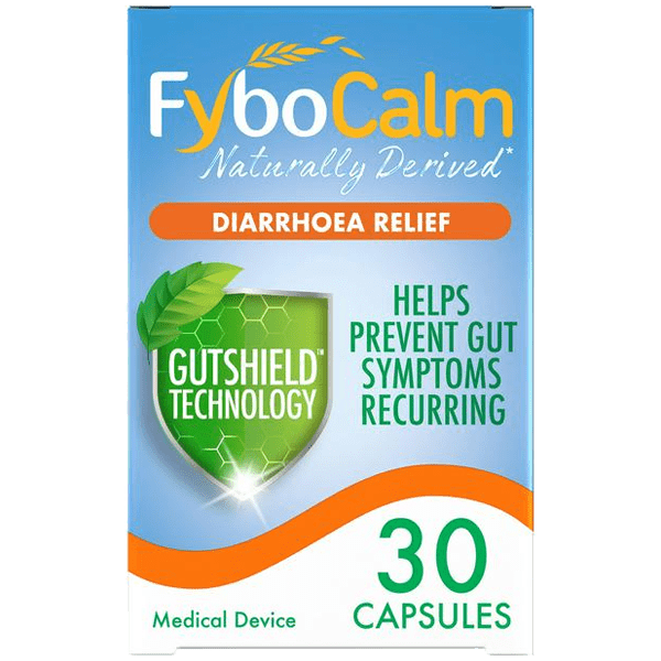 FyboCalm Diarrhoea Relief Capsules Pack of 30 - welzo