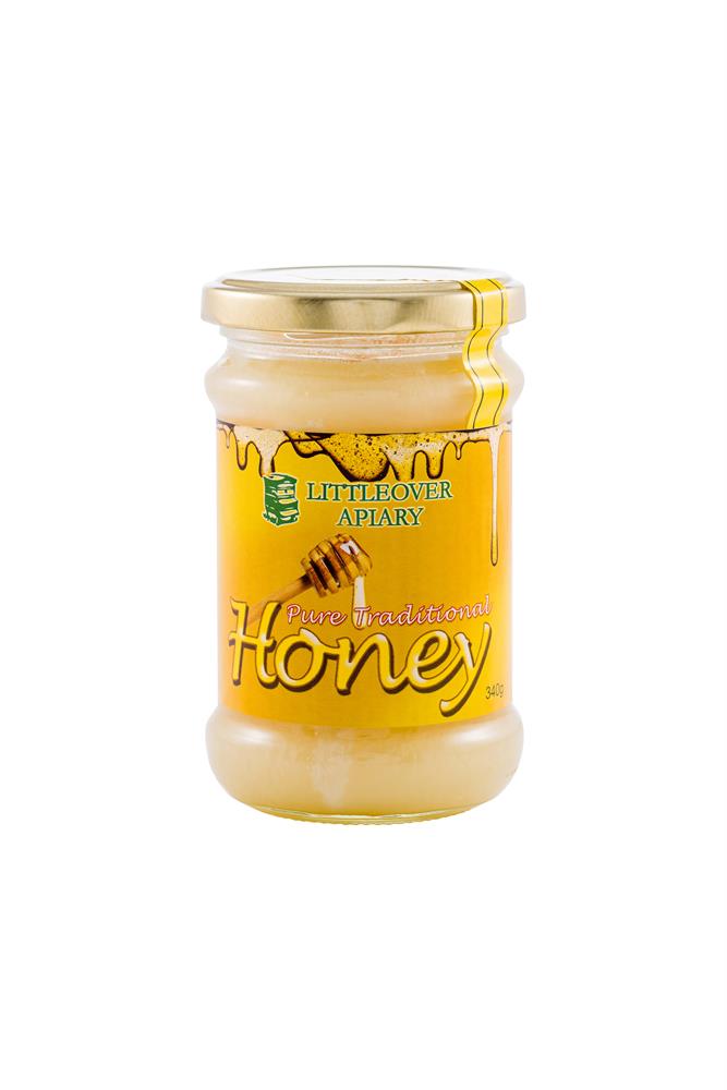 Traditional Set Honey 340g, Littleover Apiaries