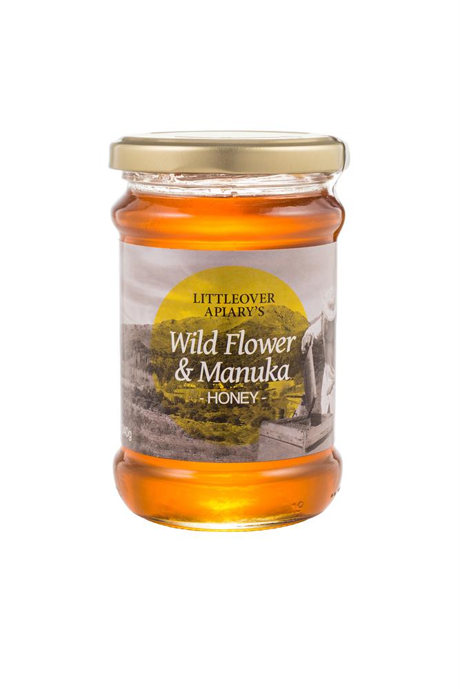 Wildflower & Manuka Honey 340g, Littleover Apiaries