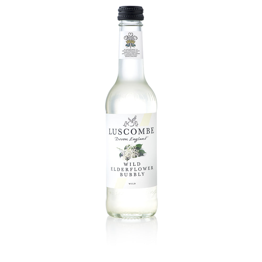 Luscombe Organic Elderflower Bubbly 27cl, Luscombe Drinks