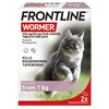 Frontline Wormer Flavoured Tablets For Cats Pack of 2 - welzo