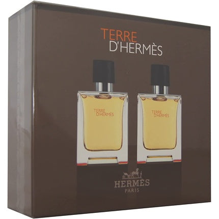 Hermes Terre Eau de Toilette Spray 2 x 50 ml