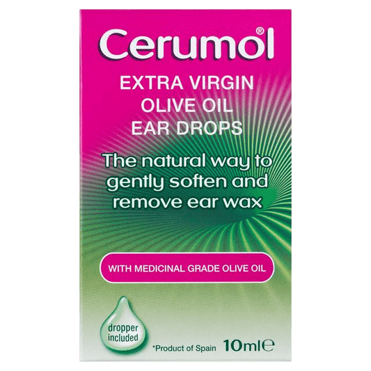 Cerumol Olive Oil Ear Drops 10ml - welzo