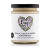 Roasted Garlic and Black Pepper Mayonnaise 240g, Lucys Dressings