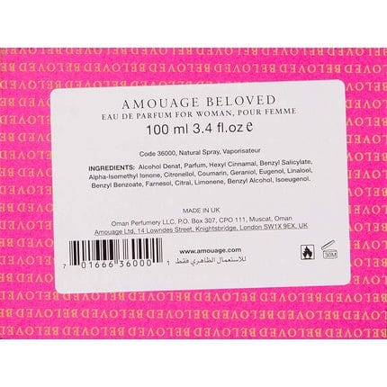 Amouage Beloved Woman EDP Vapo 100ml