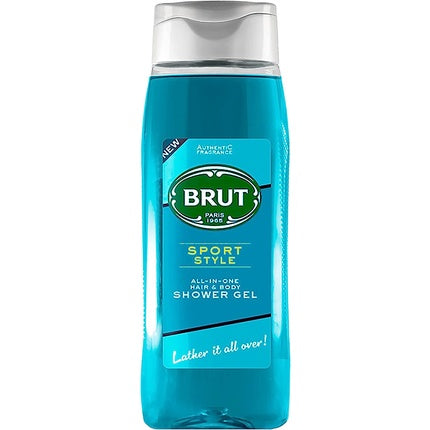 Brut gel και σαμπουάν 500ml αθλητικό στυλ