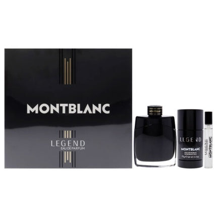 Mont Blanc Legend for Men 3 Piece Gift Set