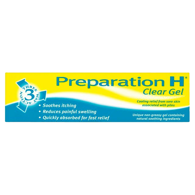 Preparation H Clear Gel 50g - welzo