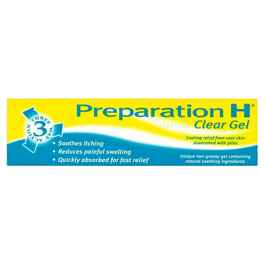 Preparation H Clear Gel 50g - welzo