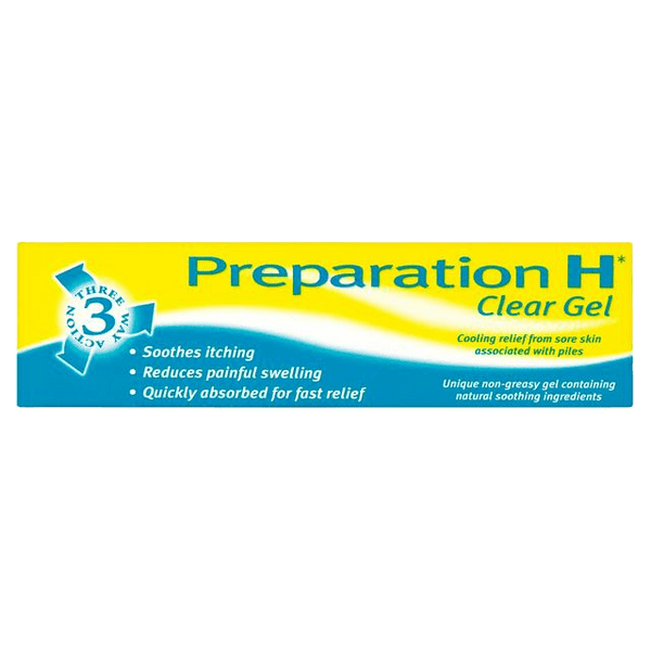 Preparation H Clear Gel 50g - welzo