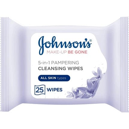 Johnsons make -up være væk Pampering Wipes Moonflower 25 tælling