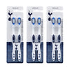 Tottenham Football Club Adults Medium Toothbrush Dental Teeth Oral Care - Pack of 6