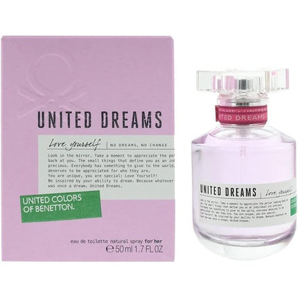 Benetton United Dreams Love Yourself Eau De Toilette 50ml