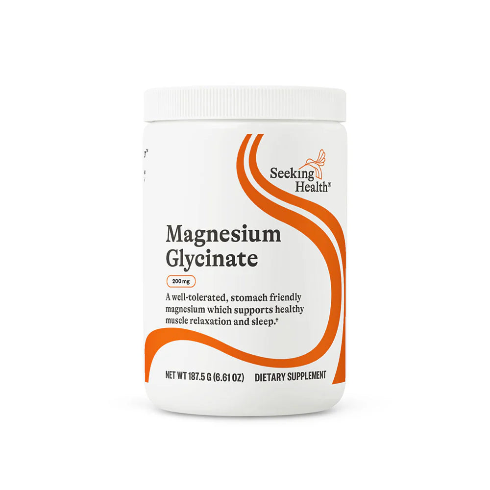 Magnesiumglycinatpulver, 187,5 g - Suche nach Gesundheit