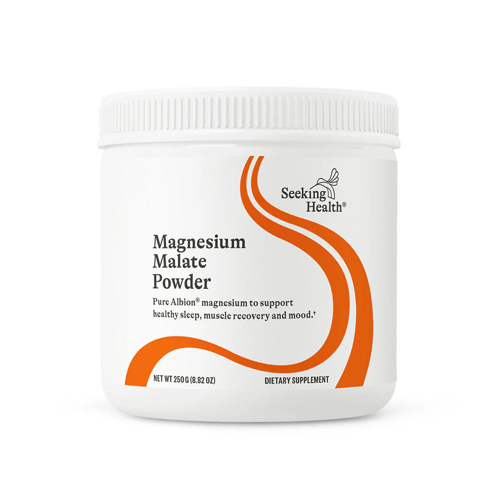 Magnesiummalaatpoeder - 500 mg - 250 g - Zoeken op zoek naar gezondheid