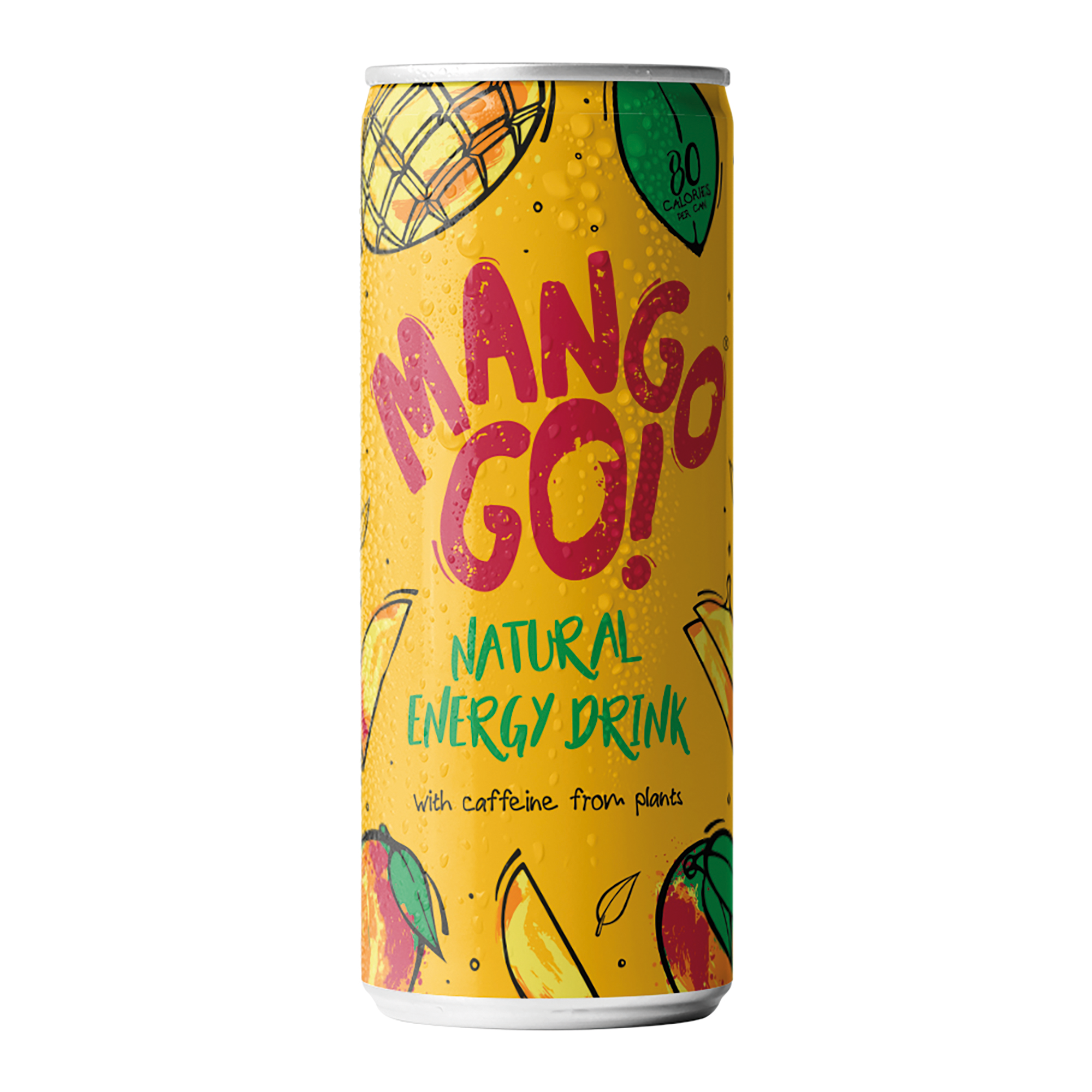 Mangogo Energy Drink 12x250ml Mango