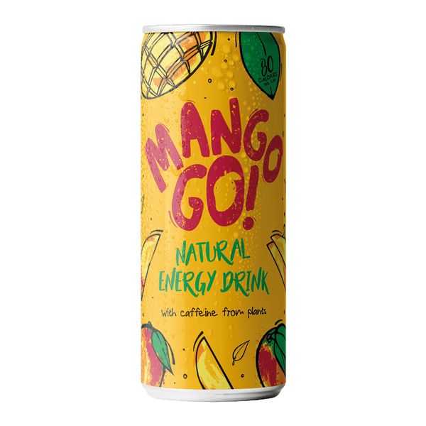 Mangogo Energy Drink 12x250ml Mango