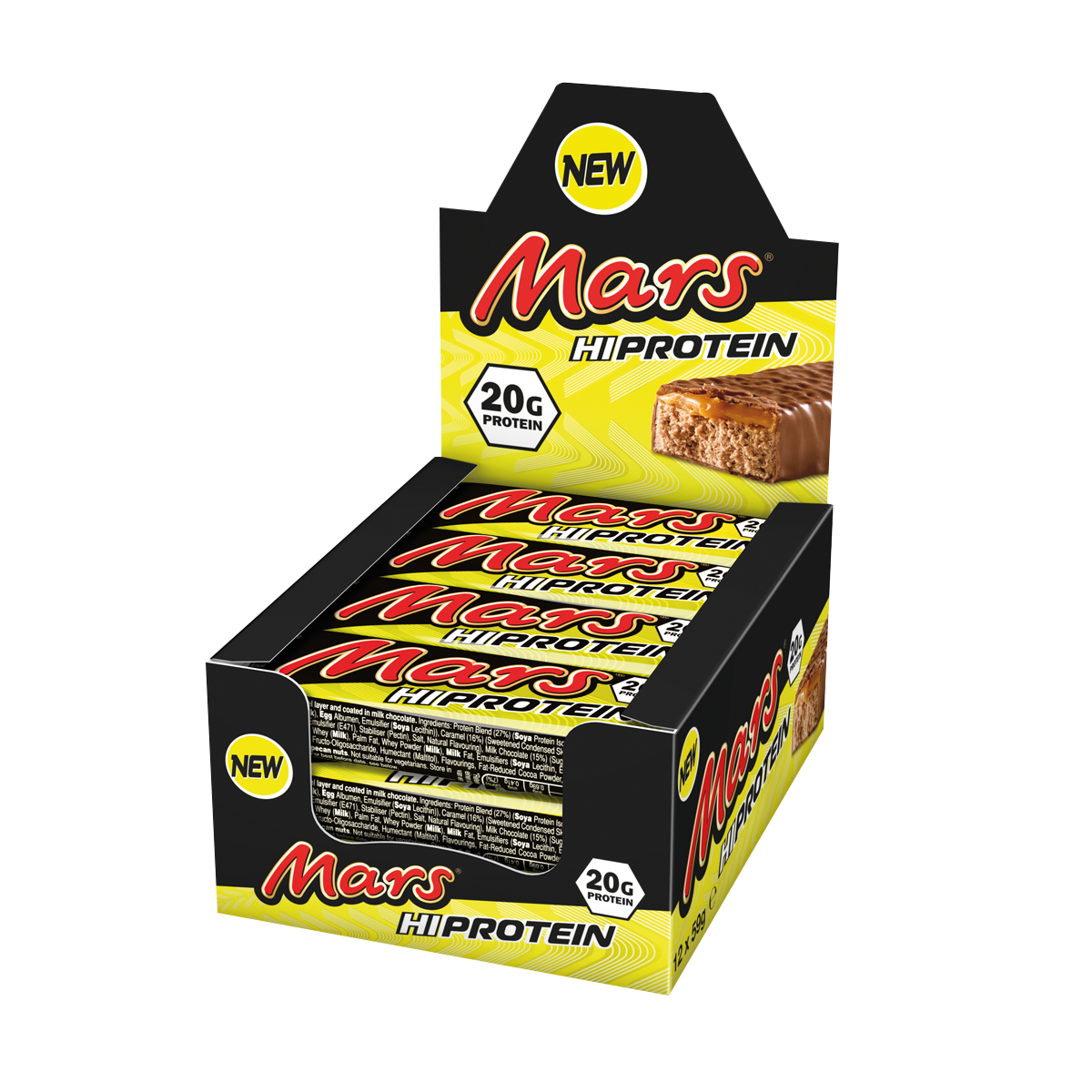 Mars Hi-Protein Bars 12x59g Original