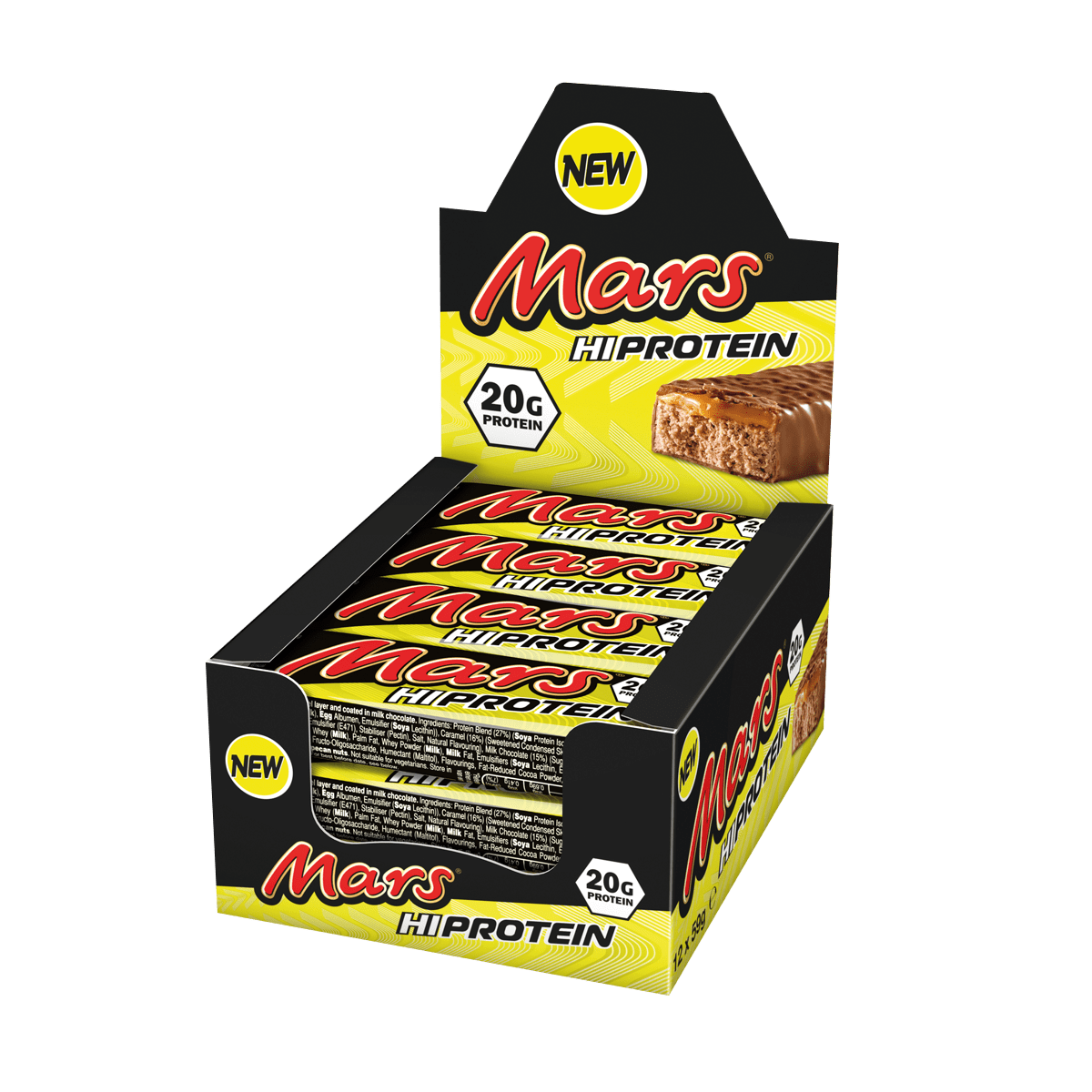 Mars Hi-Protein Bars 12x59g Original