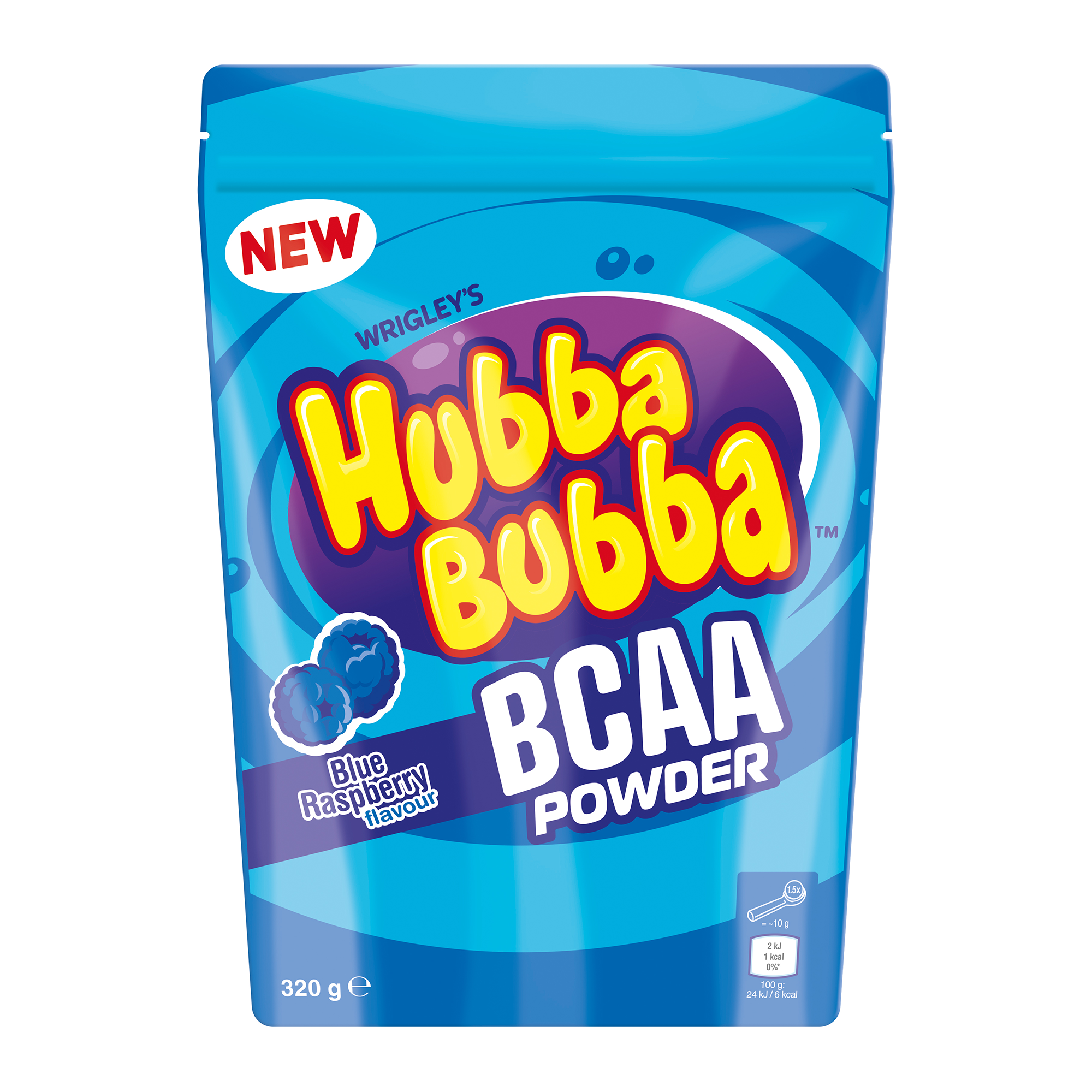 Hubba Bubba BCAA 320g Blue Raspberry