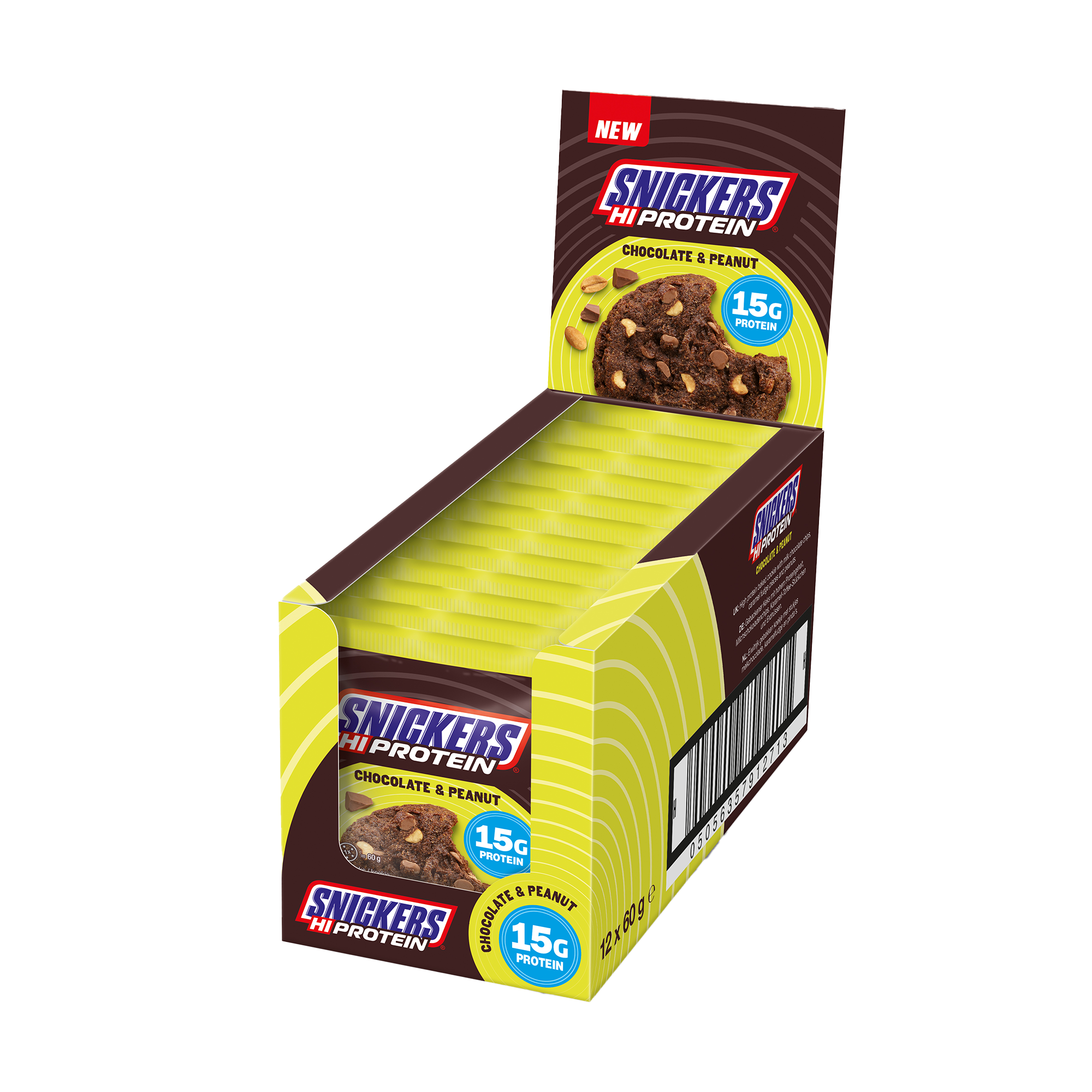 Snickers Protein Cookie 12x60g Original