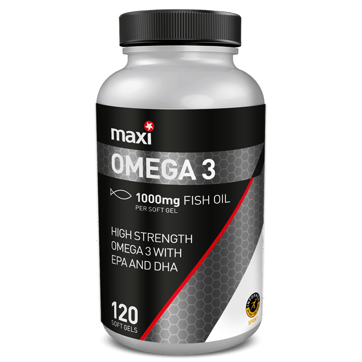 Maxi Nutrition Omega 3 Soft Gels 120 Caps