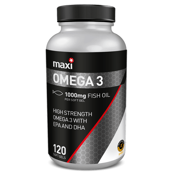 Maxi Nutrition Omega 3 Soft Gels 120 Caps