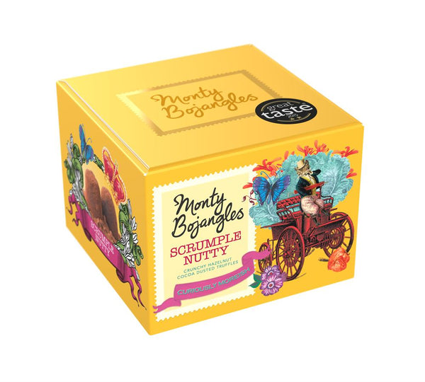 Scrumple Nutty Coccoa Dusted Truffles 150g, Monty Bojangles