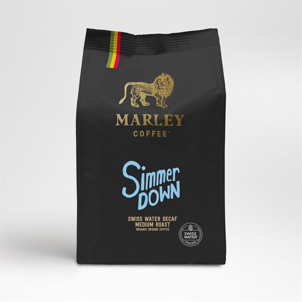 Swiss Water Process (Chemical Free) Decaffeinated Organic Coffee., Marley Coffee